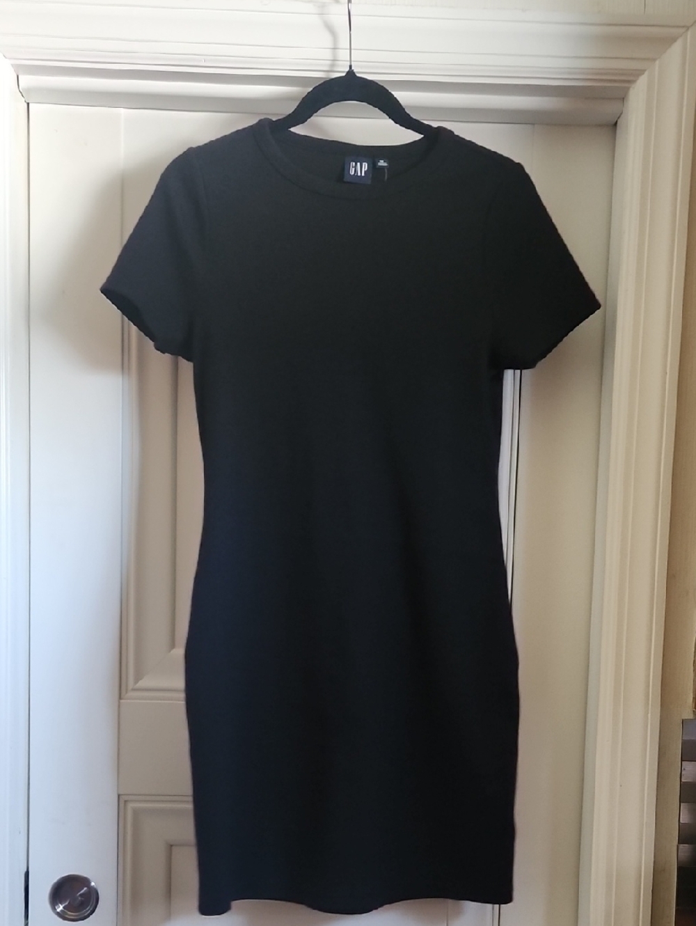 Gap - Black Ribbed Dress - Size M